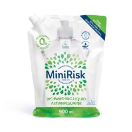 MINI RISK DISHWASHING LIQUID 900ML REFILL POUCH